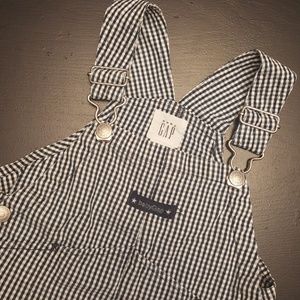 Baby Gap Blue Check Overalls (18-24m)